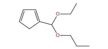 Furfural ethyl propyl acetal